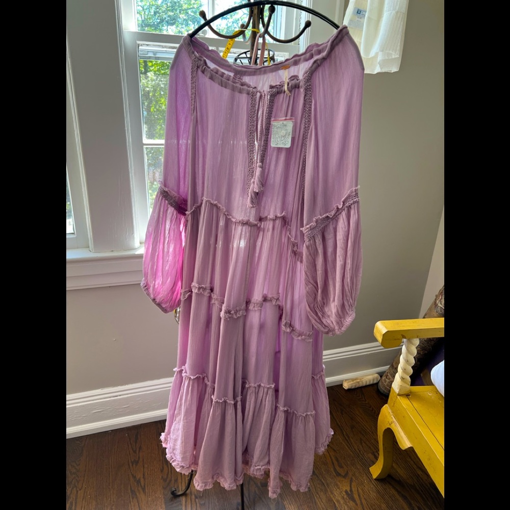 Free People Boho MIDI Dress S